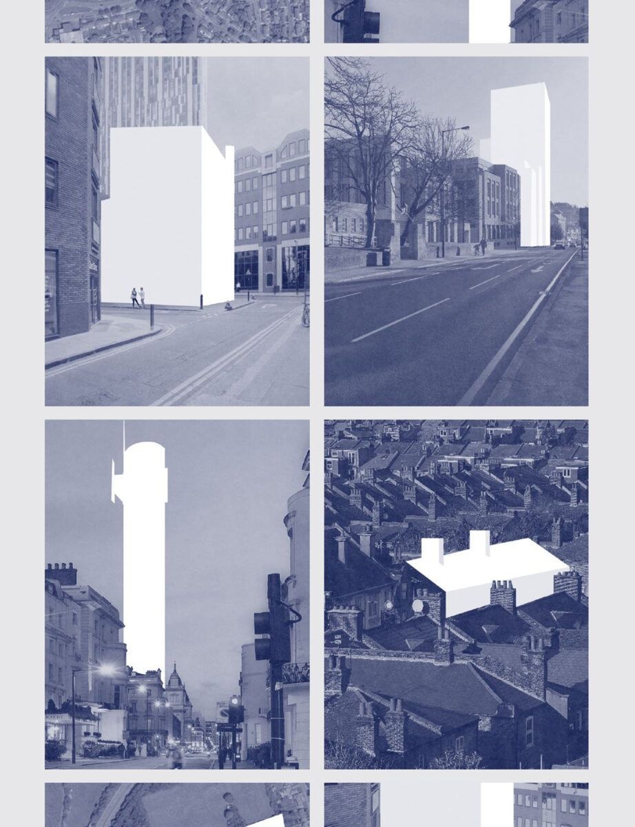 City buildings grid
